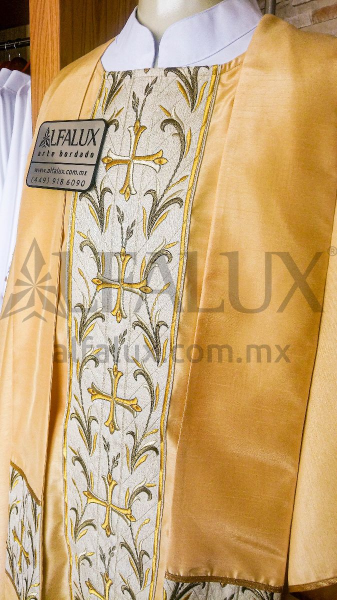 12 JARDIN Bronce Laterales Dorado Shangtung